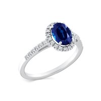 Anello Roman Gioielli Donna NUVOLA in Oro bianco Zaffiro 1.62 Ct R433A25N313M139 - R433A25N313M139